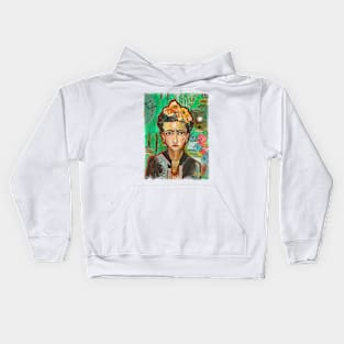 Frida Kahlo  tribute Kids Hoodie